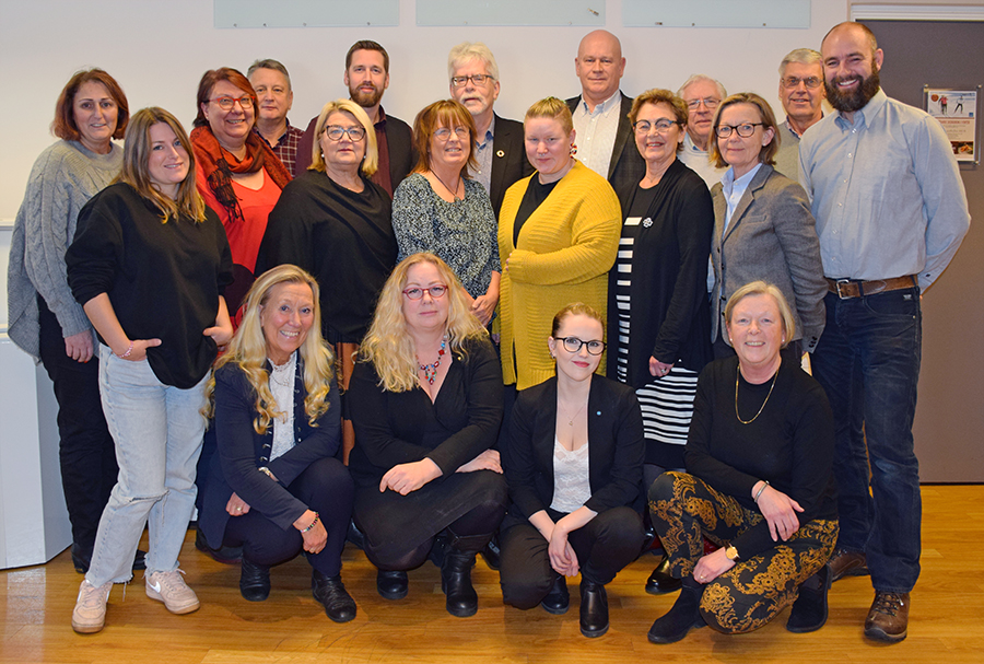 Gruppbild på direktionens medlemmar.